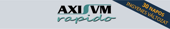 AxisVM Rapido próbaverzió