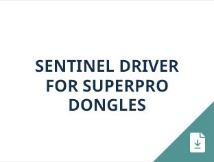 Sentinel driver for superpro dongles