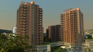 Benta Towers lakóépület komplexum - vasbeton szerkezet
