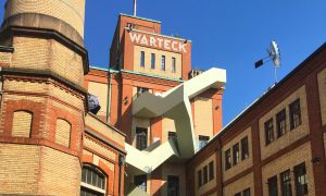 Werkraum Warteck PP lépcső - vasbeton szerkezet
