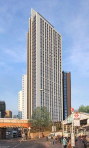 Lewisham Exchange - reinforced concrete structure