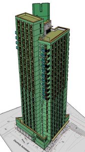 Mapleton Crescent - concrete structure residential tower