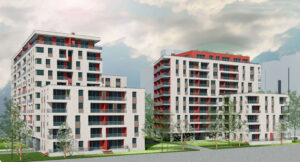 Pünkösdfürdő Street Complex - residental building