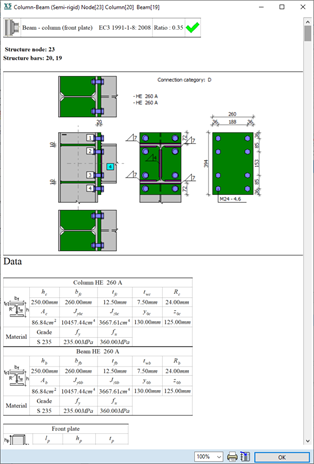AxisVM report sample