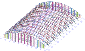 AXISVM_steel_football_hall_3