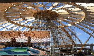 Aquaworld Resort Budapest - timber structure