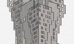 Belvédère Residential Tower - reinforced concrete structure