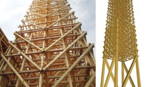 Pavilion of Reflections - timber structure