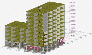 Sweco Netherlands - 3D model hotel building