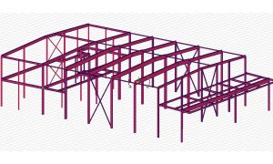 Sweco Norway - steel warehouse