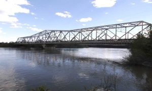 Upper Liard River Bridge Jacking